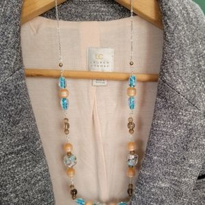 Handmade Cabochon Beaded Necklace
